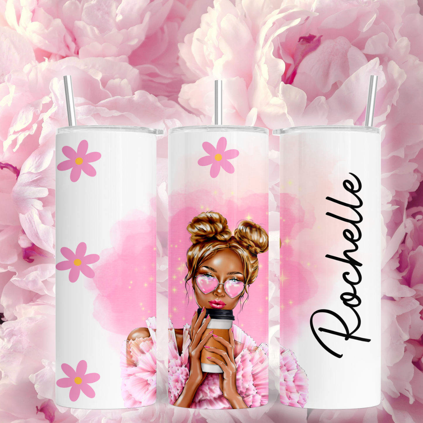 Coffee Girl Personalised 20oz Tumbler