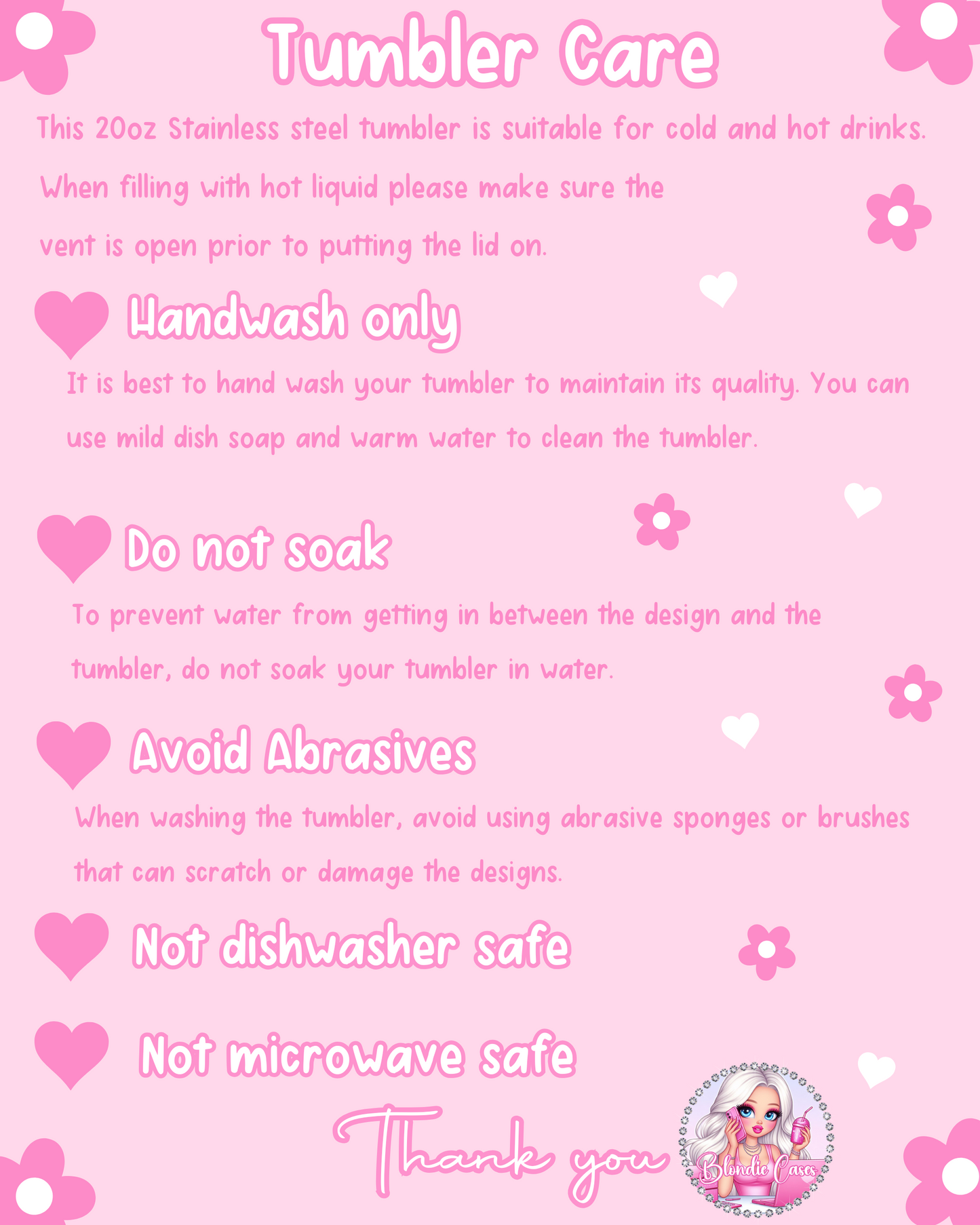 Cup Of Positivity, Affirmations, Self Care 20oz Tumbler