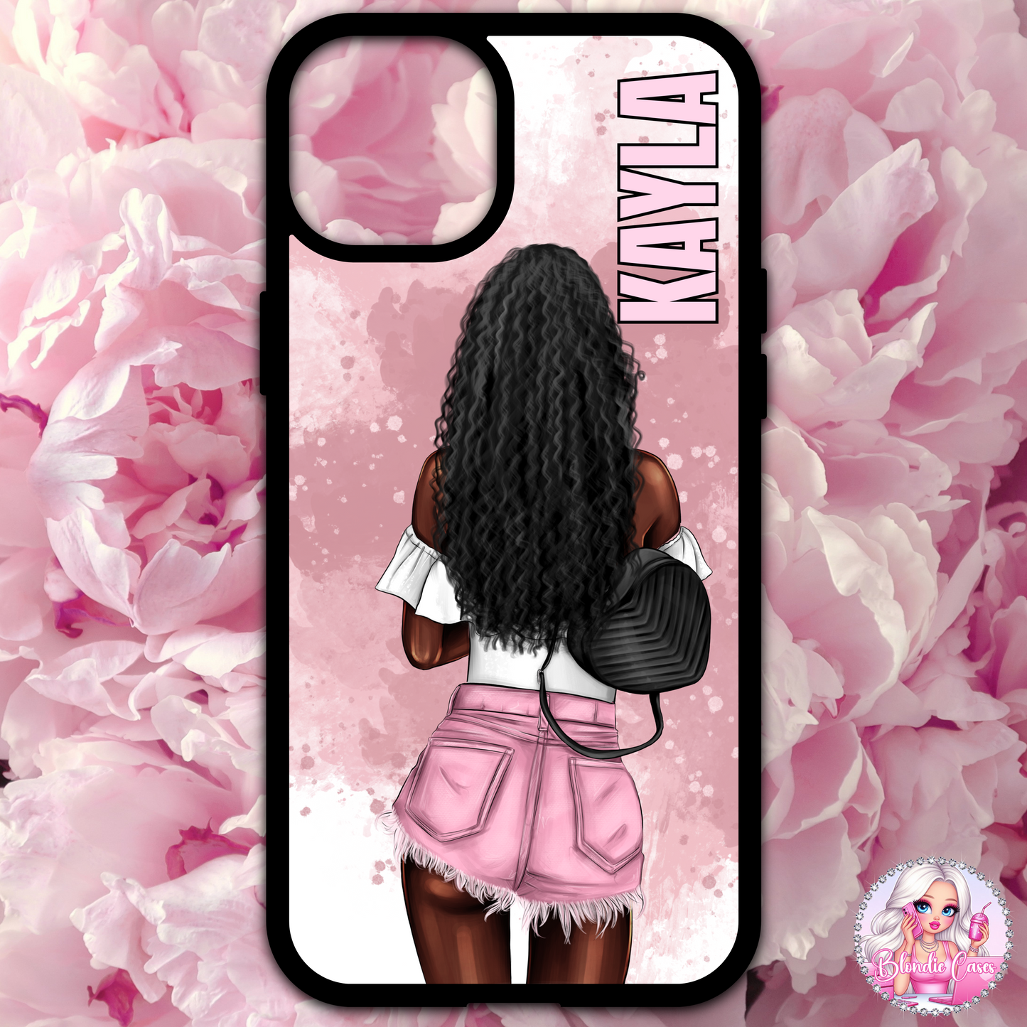 Fashion Girl Personalised Phone Case