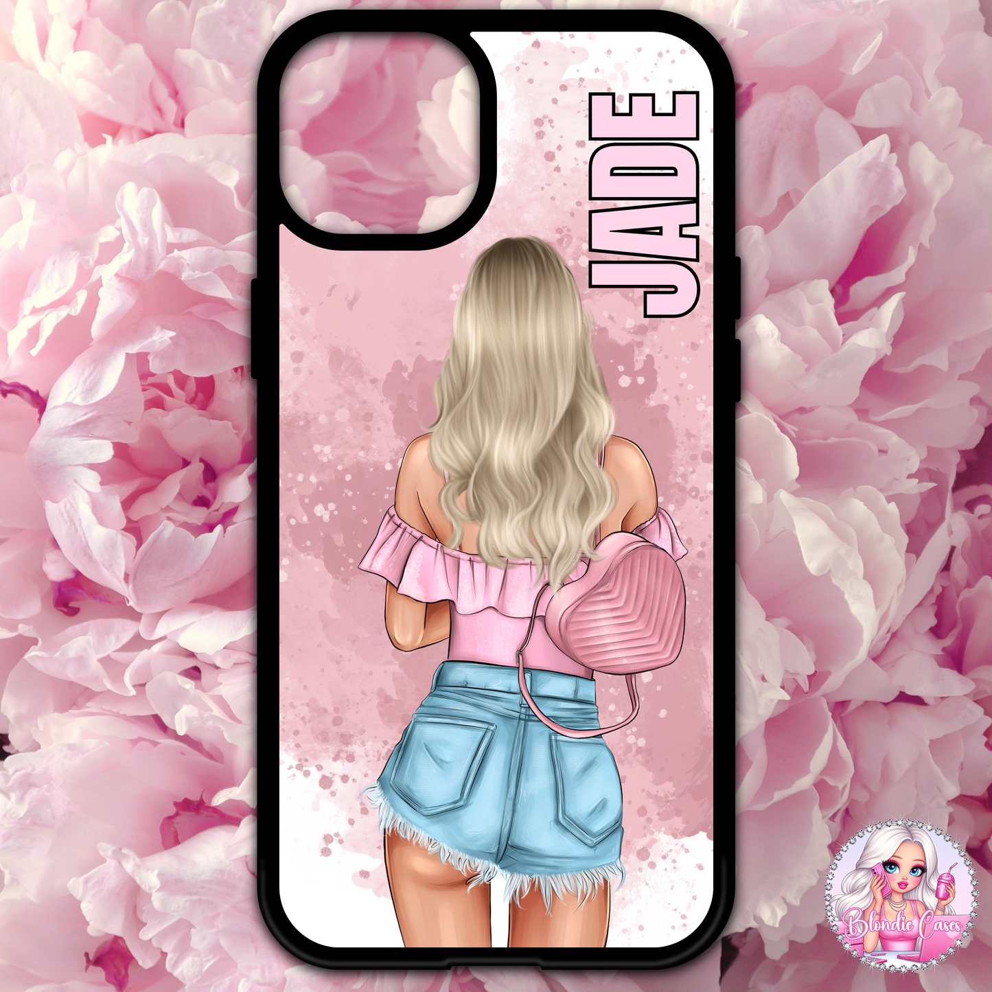 Fashion Girl Personalised Phone Case