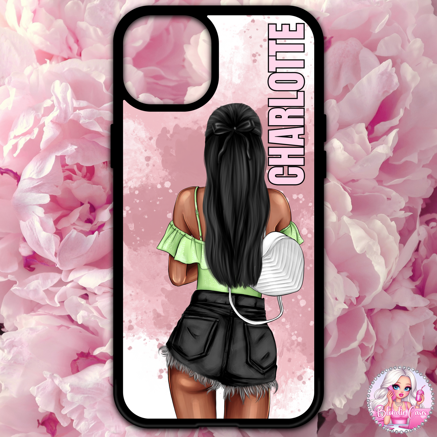 Fashion Girl Personalised Phone Case