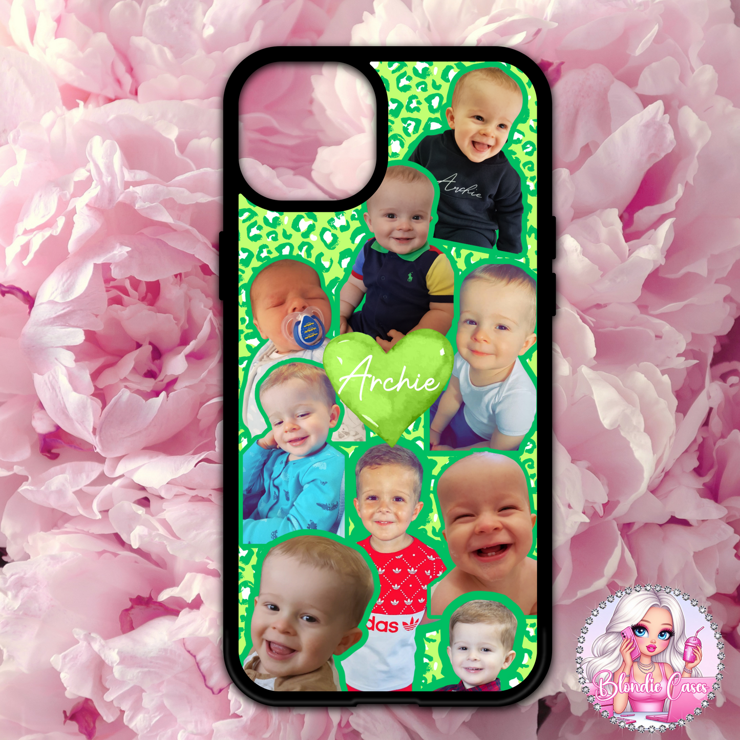 Scrap Book Photo Collage Phone Case