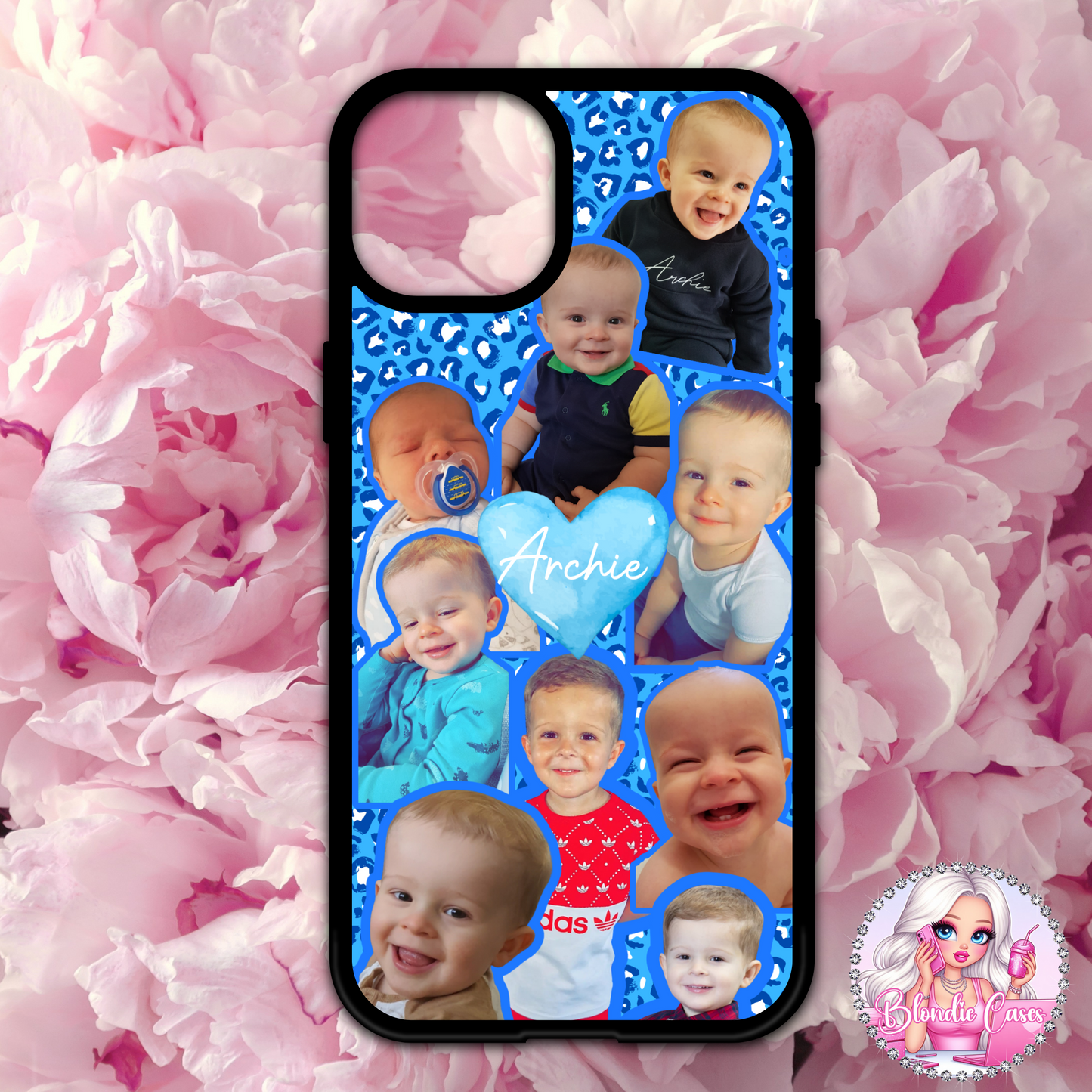 Scrap Book Photo Collage Phone Case