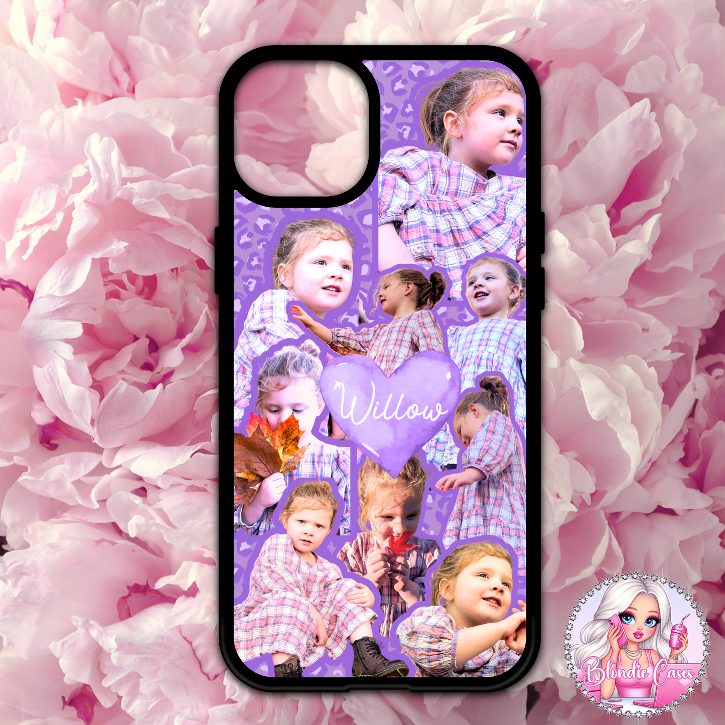 Scrap Book Photo Collage Phone Case