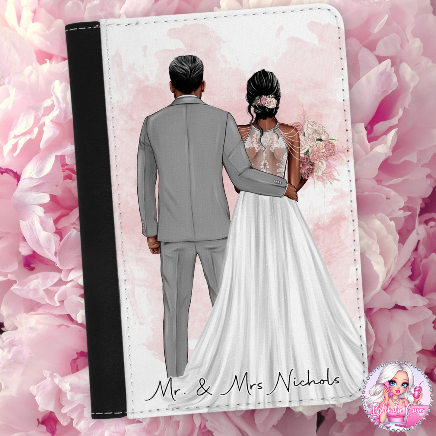 Bride and Groom Passport Cover