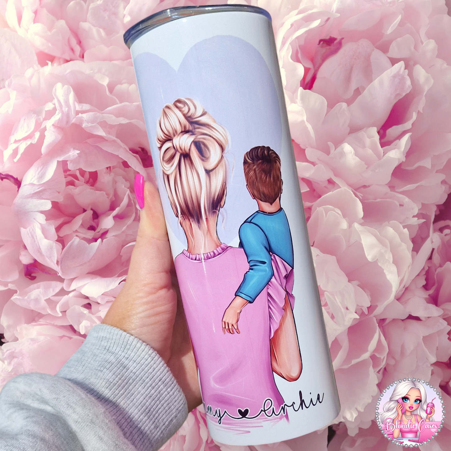 Mother and children 20oz Tumbler