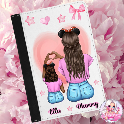 Mother and Daughter Passport Cover