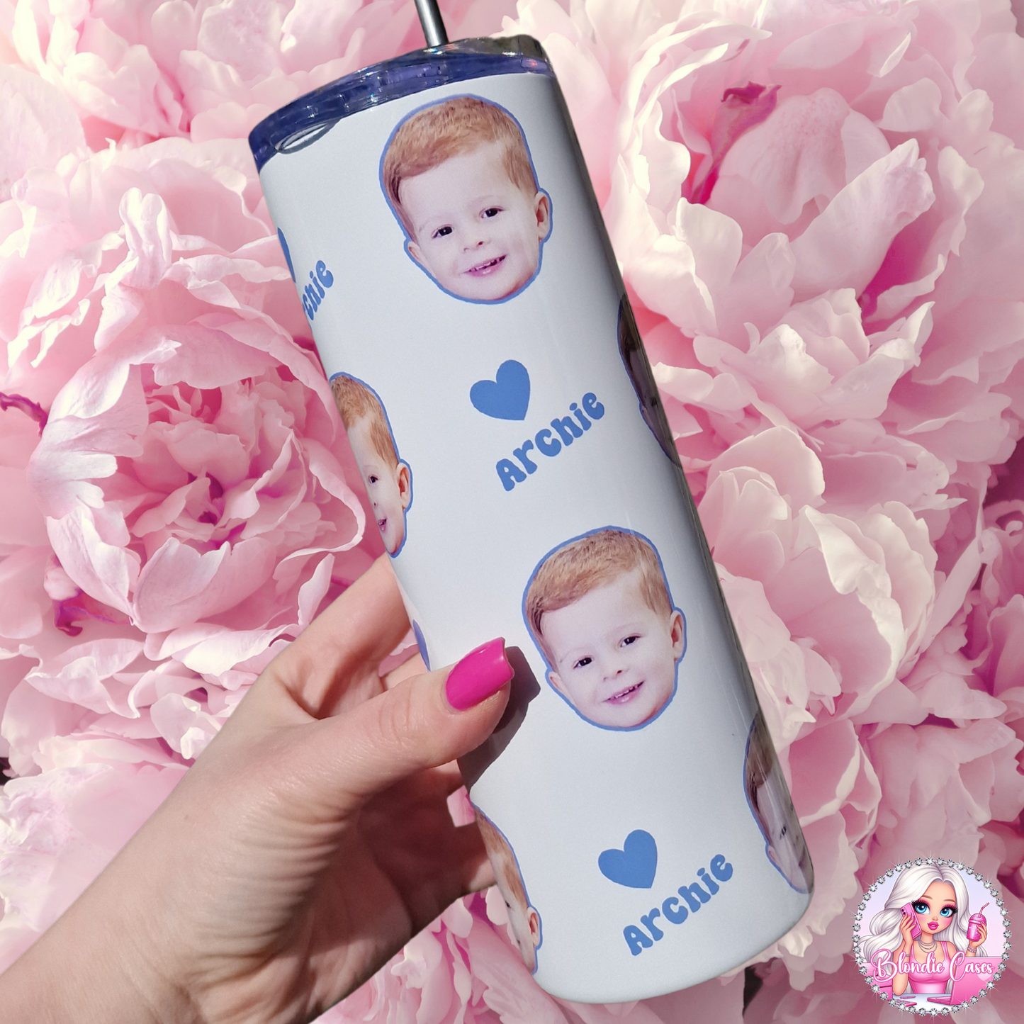 Personalised Face Photo 20oz Tumbler