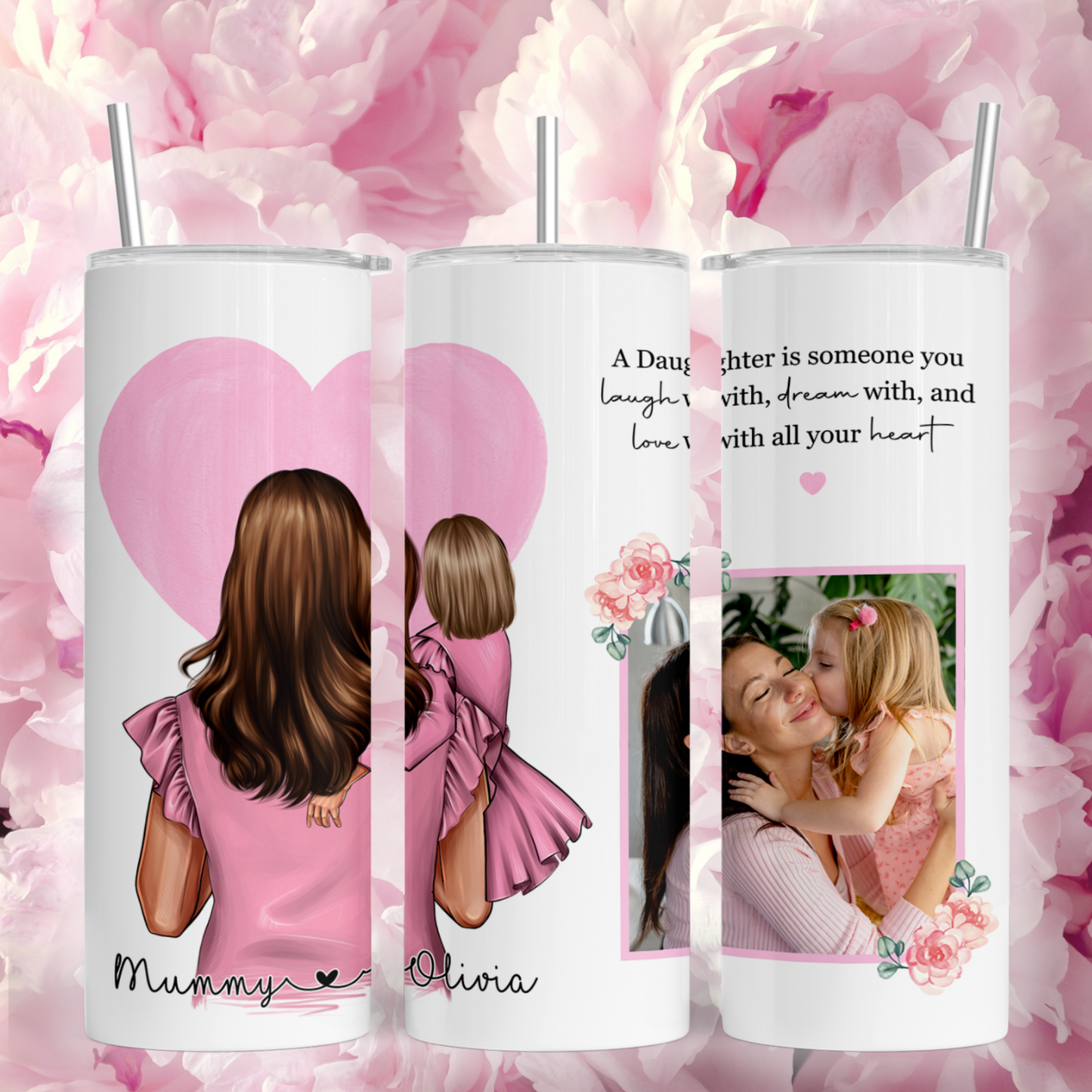 Mother and children 20oz Tumbler