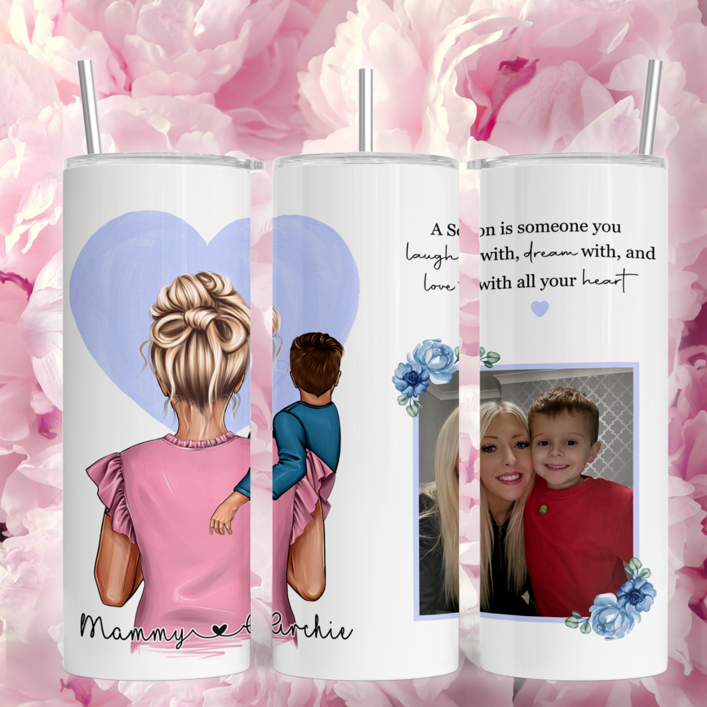 Mother and children 20oz Tumbler