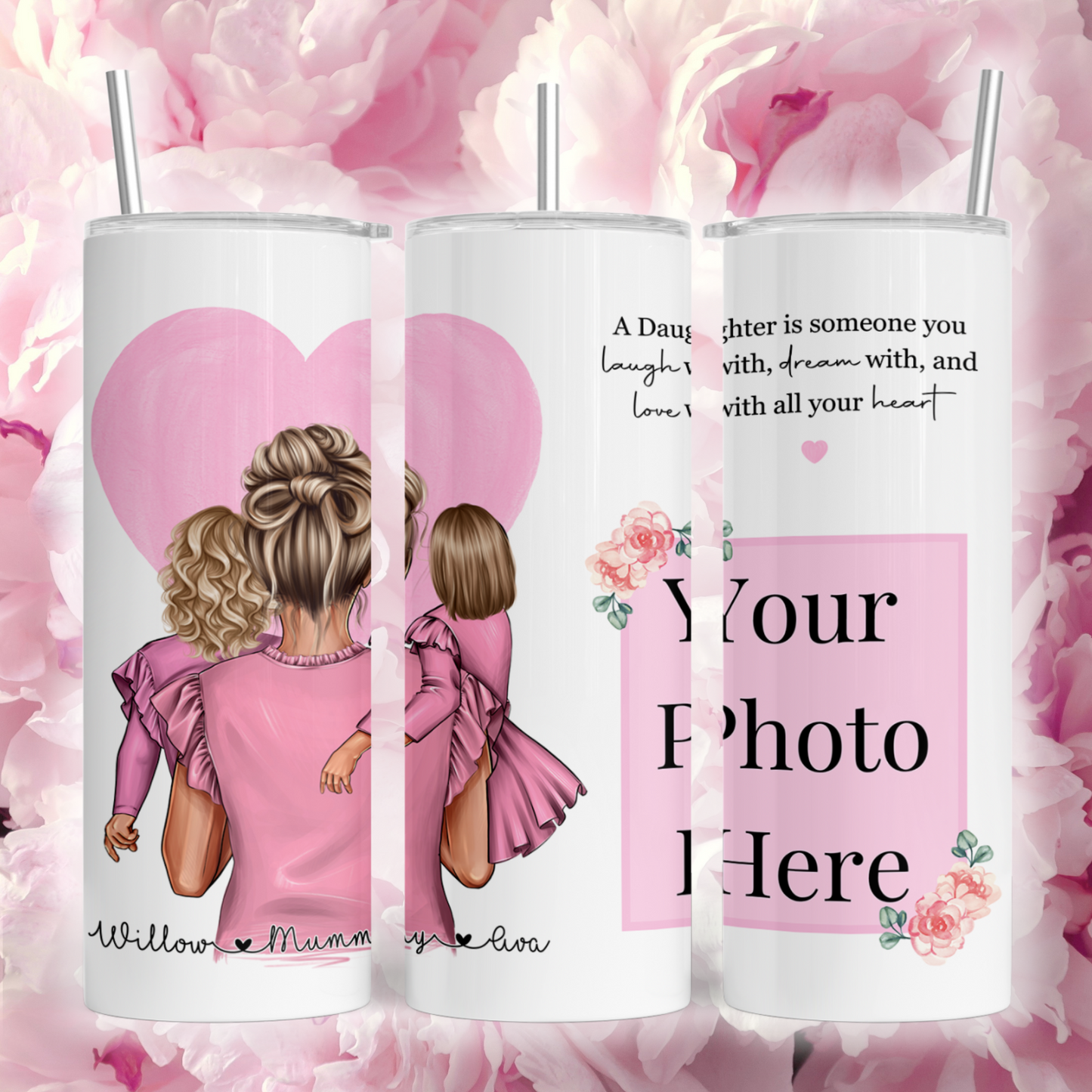 Mother and children 20oz Tumbler
