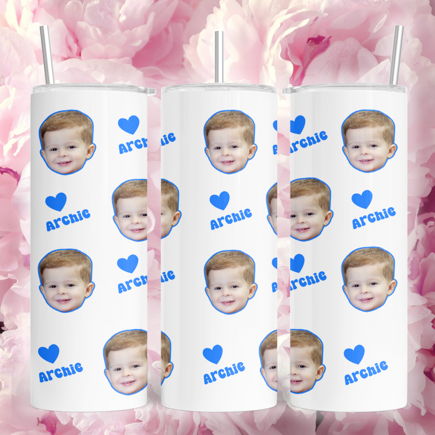 Personalised Face Photo 20oz Tumbler