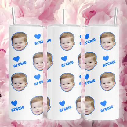 Personalised Face Photo 20oz Tumbler
