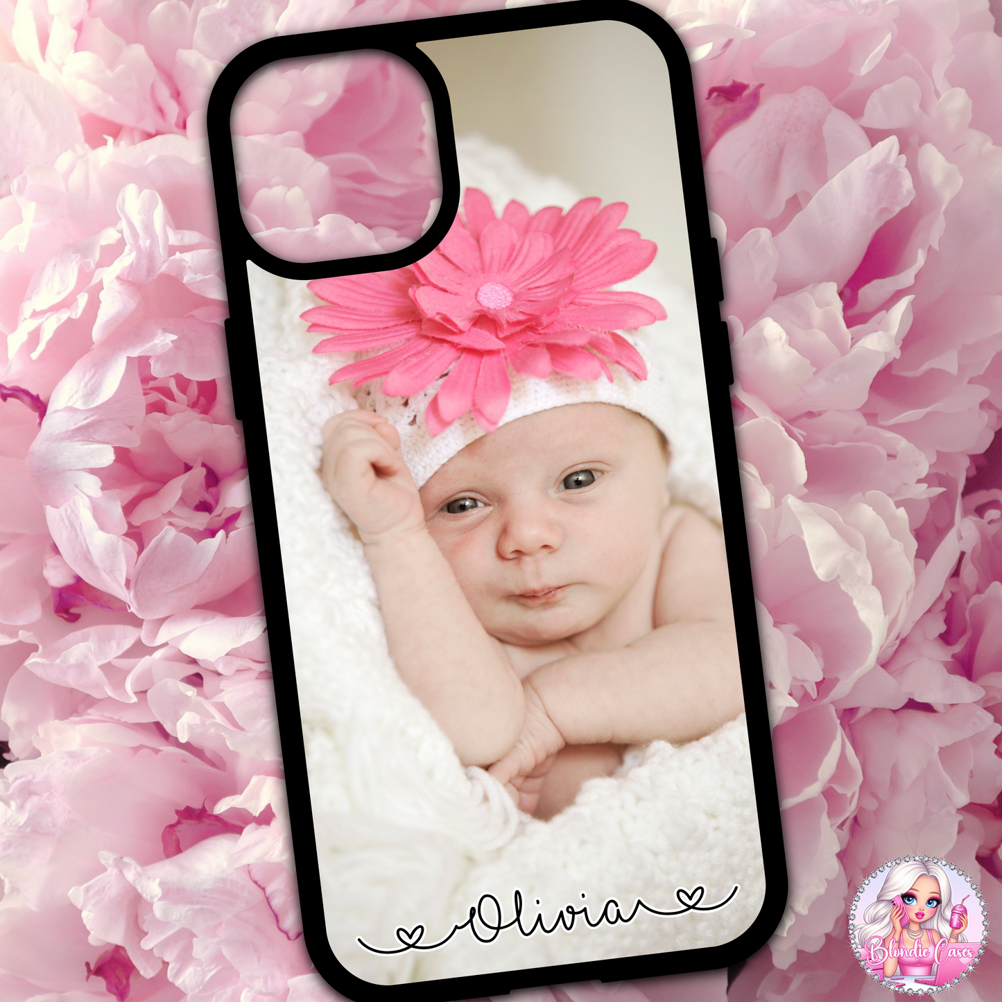 Personalised Photo Phone Case, Baby, Children, Son, Daughter