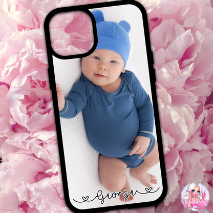 Personalised Photo Phone Case, Baby, Children, Son, Daughter
