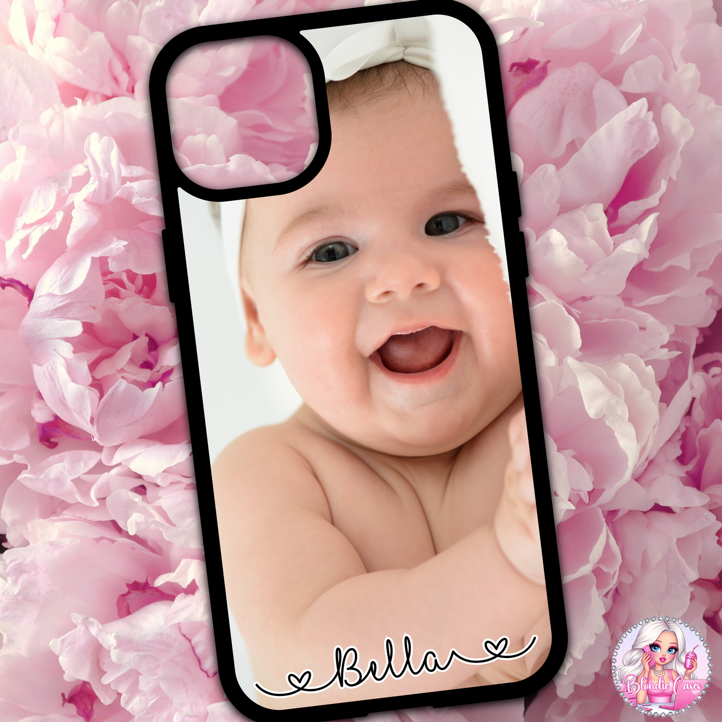 Personalised Photo Phone Case, Baby, Children, Son, Daughter