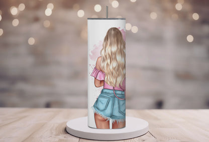 Fashion Girl Personalised 20oz Tumbler