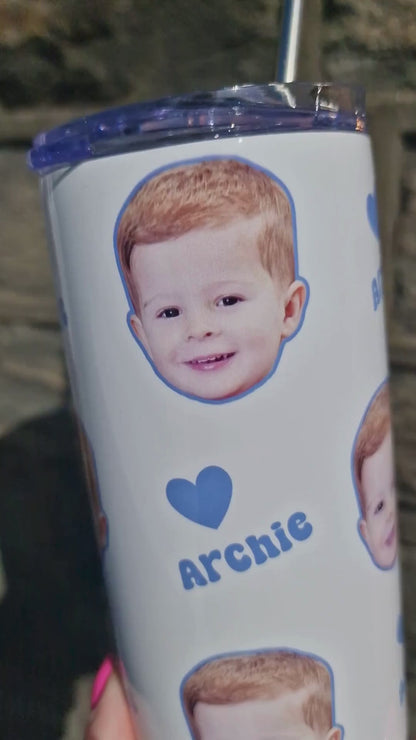 Personalised Face Photo 20oz Tumbler