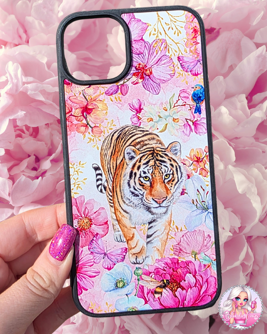 Floral Tiger Phone Case