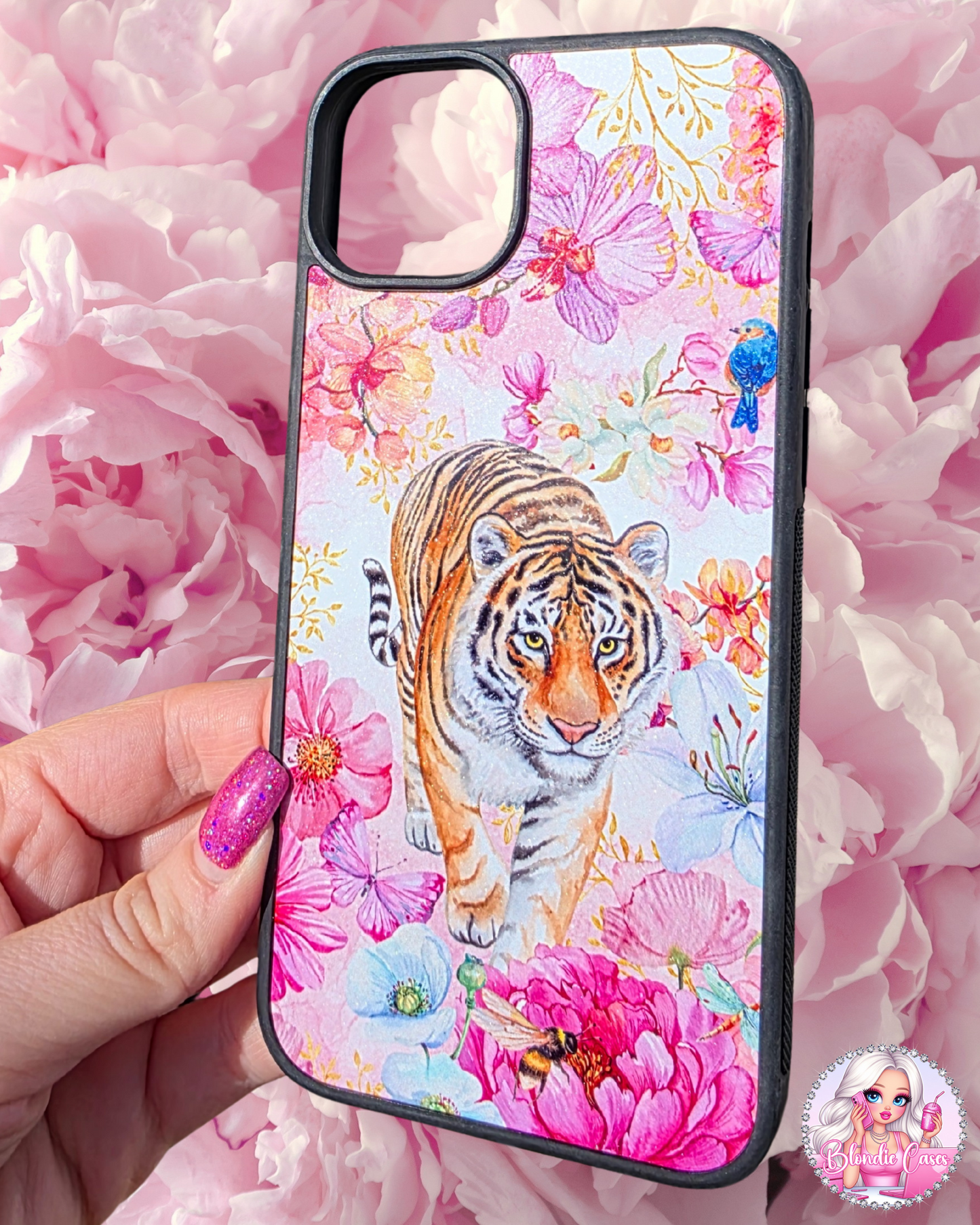 Floral Tiger Phone Case