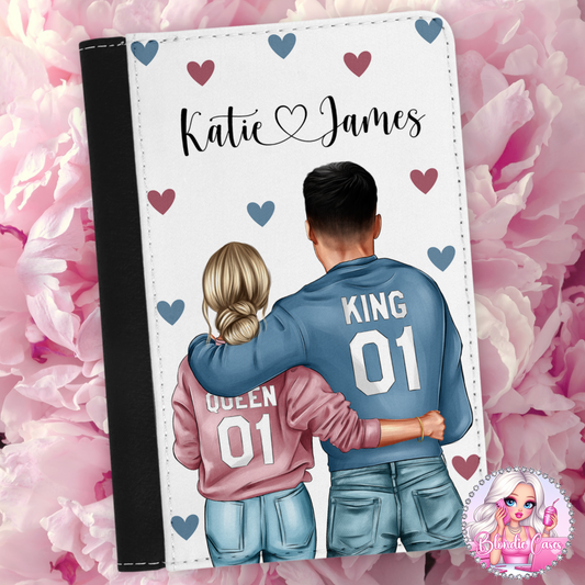 Couple Passport Cover